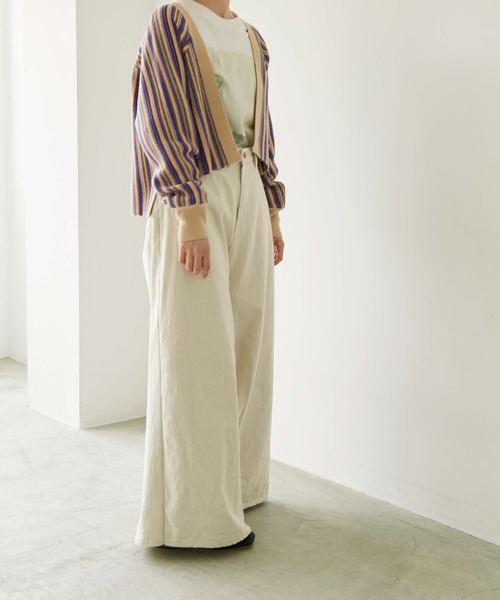 nitca（ニトカ）の「マルチガーターカーディガン（カーディガン/ボレロ・レディース・パープル/レッド・FREE）」の15枚目の写真