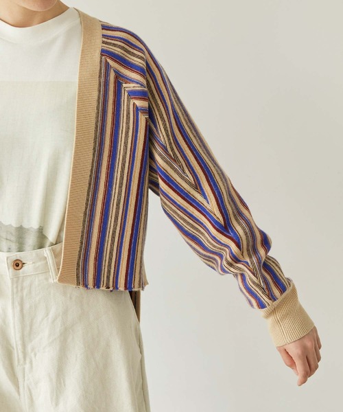 nitca（ニトカ）の「マルチガーターカーディガン（カーディガン/ボレロ・レディース・パープル/レッド・FREE）」の19枚目の写真