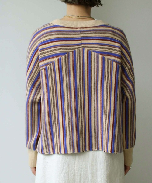 nitca（ニトカ）の「マルチガーターカーディガン（カーディガン/ボレロ・レディース・パープル/レッド・FREE）」の21枚目の写真