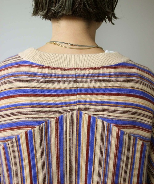 nitca（ニトカ）の「マルチガーターカーディガン（カーディガン/ボレロ・レディース・パープル/レッド・FREE）」の22枚目の写真