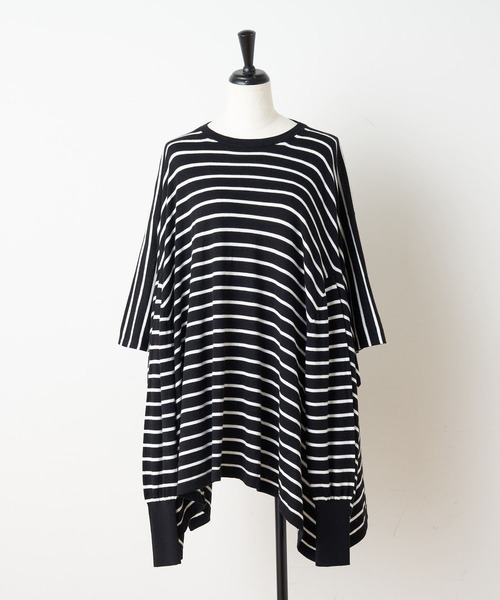 BEARDSLEY（ビアズリー）の「カーディガン、ポンチョ、プルオーバーで楽しめる NEWヒラヒラハオリ（カーディガン/ボレロ・レディース・レッド/ネイビー/ホワイト・FREE）」の11枚目の写真