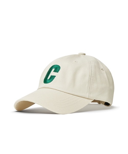 CHUCK（チャック）の「【CHUCK 】Cロゴコットンボールキャップ / CHUCK C LOGO COTTON BALLCAP（キャップ・レディース・ベージュ/ネイビー/グリーン/アイボリー/クリーム・FREE）」の3枚目の写真