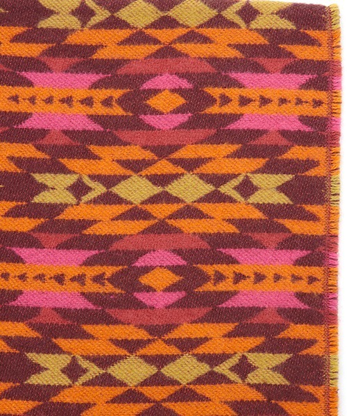 チチカカ(チチカカ)の「フード付きナバホポンチョ(ストール/ショール・レディース・ピンク/カーキ・FREE)」の15枚目の写真