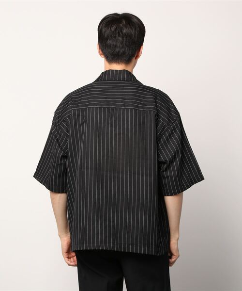 Beno(ビーノ)の「オーバーサイズCPO半袖シャツ(シャツ/ブラウス・メンズ・J/A/D/M/O/G/B/K/N/F/H/L/E/I/C・L/M/XL)」の21枚目の写真
