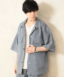 オーバーサイズCPO半袖シャツ