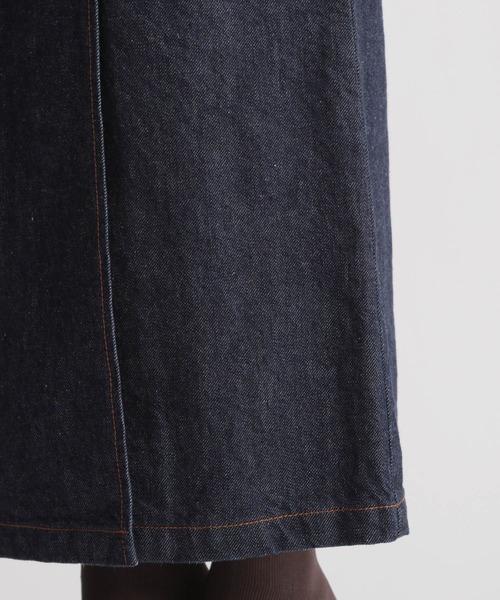 Andemiu（アンデミュウ）の「レースアップデニムスカート214883（デニムスカート・レディース・グレー/インディゴブルー・SMALL/MEDIUM）」の12枚目の写真