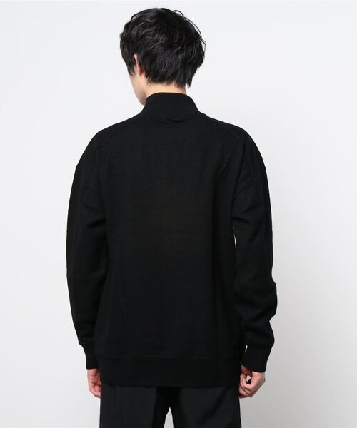Y-3（ワイスリー）の「M CLASSIC MERINO BLEND KNITTED HZ SWEATER（ニット/セーター・メンズ・ブラック・SMALL/MEDIUM/LARGE/X-LARGE/X-SMALL）」の5枚目の写真