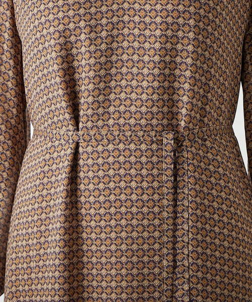 RIVE DROITE(リヴドロワ)の「【IPEKER(イペカ)】モザイクプリントワンピース(ワンピース・レディース・ブラウン/ブルー・FREE)」の20枚目の写真