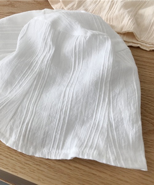 HALEY PESCA（ヘーリーペスカ）の「HALEY PESCA/コットンバケットハット（ハット・レディース・ホワイト/ブラック/パープル/アイボリー・FREE）」の12枚目の写真