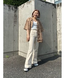 RODEO CROWNS WIDE BOWL | セイラーデニムフレアパンツ(デニムパンツ)