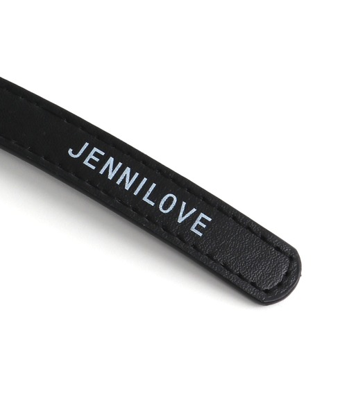 JENNI love（ジェニィラブ）の「フェイクレザーベルト付きスカート（スカート・キッズ・ベージュ/ラベンダー/サックスブルー・150cm/130cm/160cm/140cm）」の21枚目の写真