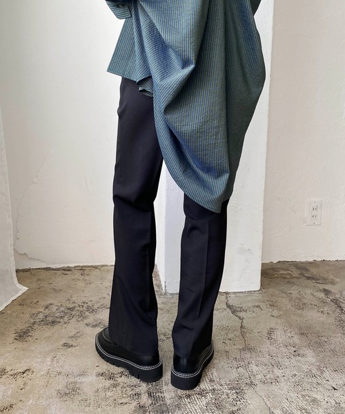 CAPRICIEUX LE'MAGE（カプリシューレマージュ）の「すっきりフレアパンツ（その他パンツ・レディース・レッド/ブラック/ベージュ・38/36）」の15枚目の写真