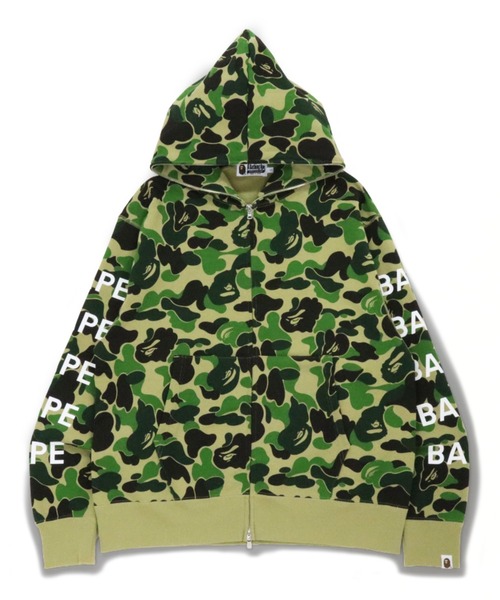 確実正規品定価以下　BAPE ABCカモ　ロゴパーカー　希少3XL BIG ABC CAMO BAPE RELAXED FIT FULL ZIP HOODIE M