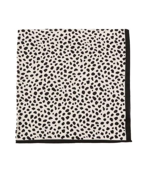 N.(N. Natural Beauty Basic)(エヌエヌナチュラルビューティーベーシック)の「レオパードスカーフ(ストール/ショール・レディース・ホワイト/ベージュ・フリ-)」の2枚目の写真