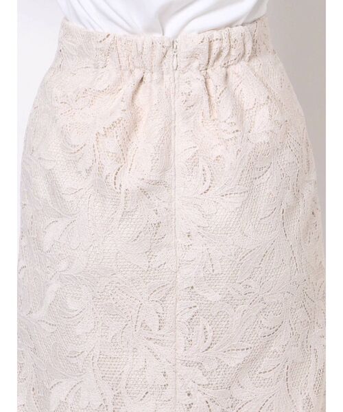 MERCURYDUO（マーキュリーデュオ）の「リーフケミカルレースタイトスカート（スカート・レディース・ブルー/オフホワイト/ブラウン・SMALL/MEDIUM）」の13枚目の写真