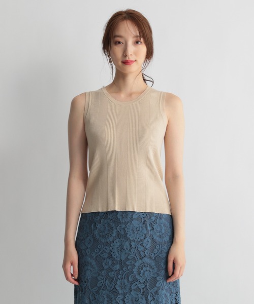 Andemiu（アンデミュウ）の「【カラー診断】リブニットアンサンブル227813（ニット/セーター・レディース・アイボリー/ブラック/ブルー/イエロー・FREE）」の21枚目の写真