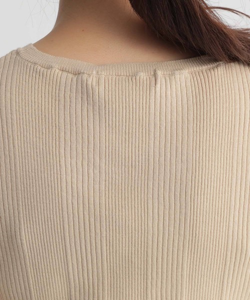 Andemiu（アンデミュウ）の「【カラー診断】リブニットアンサンブル227813（ニット/セーター・レディース・アイボリー/ブラック/ブルー/イエロー・FREE）」の7枚目の写真