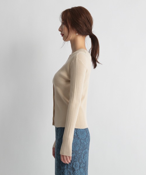 Andemiu（アンデミュウ）の「【カラー診断】リブニットアンサンブル227813（ニット/セーター・レディース・アイボリー/ブラック/ブルー/イエロー・FREE）」の22枚目の写真