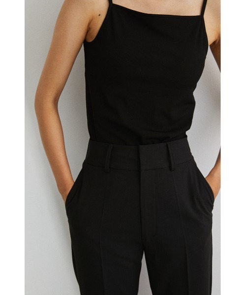 STYLEMIXER(スタイルミキサー)の「ソフトツイルセンタープレスパンツ(スラックス・レディース・ブラック/ミント/バーガンディー・SMALL/MEDIUM/X-SMALL)」の16枚目の写真