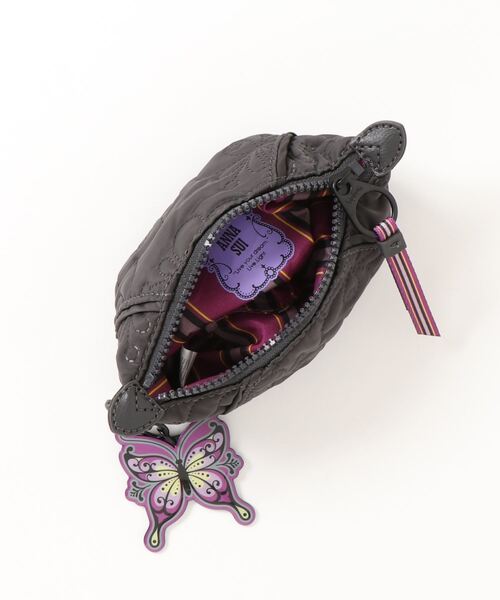 kipling(キプリング)の「【kipling/キプリング】 × Anna Sui / アナスイ アートポーチミニ バタフライキルト(ポーチ・レディース・ブラック・FREE)」の3枚目の写真