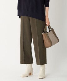 【WEB限定カラーあり・洗える】NEWESTバックピーチ ワイドパンツ