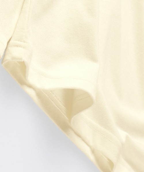 BRANSHES（ブランシェス）の「【WEB限定】胸元フリル長袖Tシャツ（Tシャツ/カットソー・キッズ・パープル/ピンク/アイボリー・110cm/100cm/120cm/130cm/140cm/150cm）」の4枚目の写真