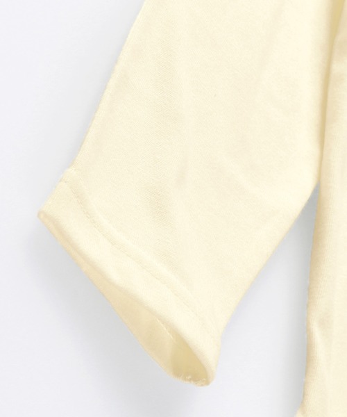 BRANSHES（ブランシェス）の「【WEB限定】胸元フリル長袖Tシャツ（Tシャツ/カットソー・キッズ・パープル/ピンク/アイボリー・110cm/100cm/120cm/130cm/140cm/150cm）」の12枚目の写真