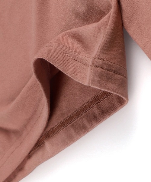 BRANSHES（ブランシェス）の「【WEB限定】胸元フリル長袖Tシャツ（Tシャツ/カットソー・キッズ・パープル/ピンク/アイボリー・110cm/100cm/120cm/130cm/140cm/150cm）」の18枚目の写真