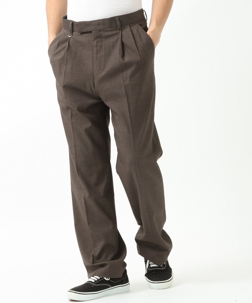 ALAND(エーランド)の「LIEU HOMME/ワイドピンタックパンツ 2923089(スラックス・メンズ・ブラック・X-LARGE)」の3枚目の写真