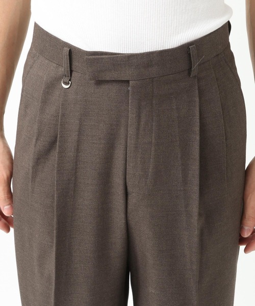 ALAND(エーランド)の「LIEU HOMME/ワイドピンタックパンツ 2923089(スラックス・メンズ・ブラック・X-LARGE)」の6枚目の写真