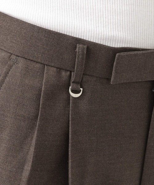 ALAND(エーランド)の「LIEU HOMME/ワイドピンタックパンツ 2923089(スラックス・メンズ・ブラック・X-LARGE)」の21枚目の写真