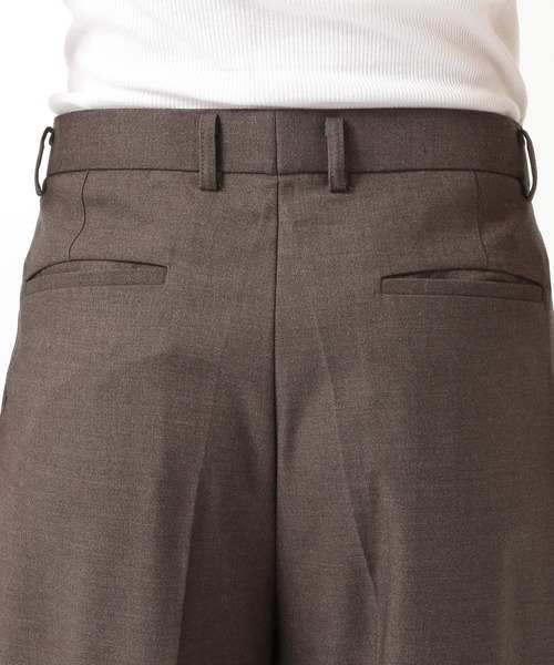 ALAND(エーランド)の「LIEU HOMME/ワイドピンタックパンツ 2923089(スラックス・メンズ・ブラック・X-LARGE)」の4枚目の写真