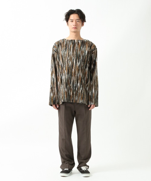 ALAND(エーランド)の「LIEU HOMME/ワイドピンタックパンツ 2923089(スラックス・メンズ・ブラック・X-LARGE)」の20枚目の写真