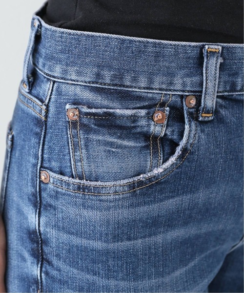 Spick & Span（スピックアンドスパン）の「【RED CARD】 Liberty（デニムパンツ・レディース・ブラック系その他/ダークブルー・23/24/25/22）」の15枚目の写真