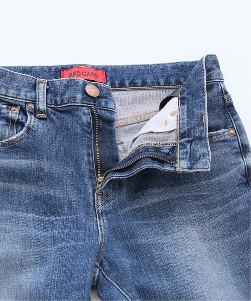 Spick & Span（スピックアンドスパン）の「【RED CARD】 Liberty（デニムパンツ・レディース・ブラック系その他/ダークブルー・23/24/25/22）」の11枚目の写真