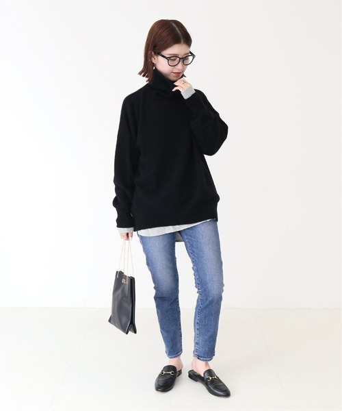 Spick & Span（スピックアンドスパン）の「【RED CARD】 Liberty（デニムパンツ・レディース・ブラック系その他/ダークブルー・23/24/25/22）」の7枚目の写真