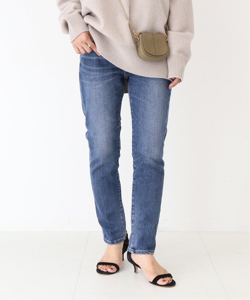 Spick & Span（スピックアンドスパン）の「【RED CARD】 Liberty（デニムパンツ・レディース・ブラック系その他/ダークブルー・23/24/25/22）」の18枚目の写真