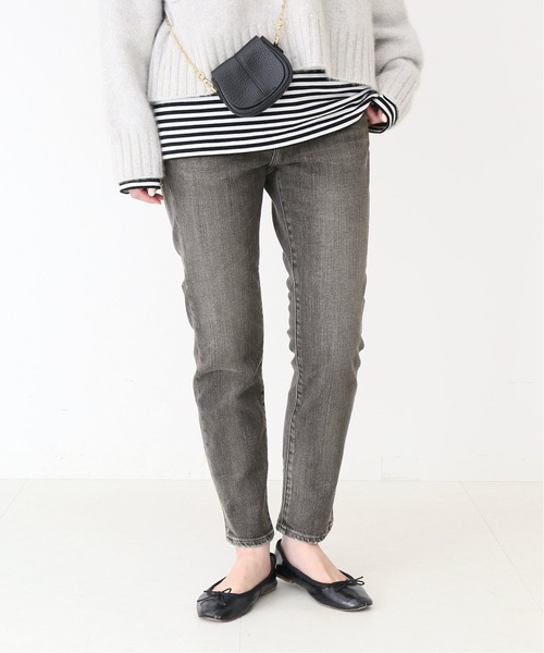 Spick & Span（スピックアンドスパン）の「【RED CARD】 Liberty（デニムパンツ・レディース・ブラック系その他/ダークブルー・23/24/25/22）」の13枚目の写真