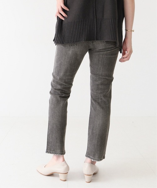 Spick & Span（スピックアンドスパン）の「【RED CARD】 Liberty（デニムパンツ・レディース・ブラック系その他/ダークブルー・23/24/25/22）」の4枚目の写真