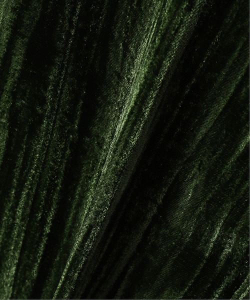 Jieda（ジエダ）の「【JIEDA / ジエダ】WRINKLE VELVET OPEN COLLAR SHIRT（シャツ/ブラウス・メンズ・グリーン・2）」の8枚目の写真