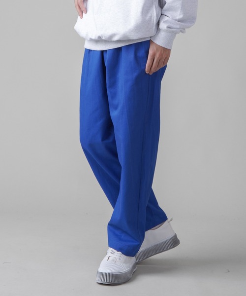 SPINNS（スピンズ）の「【5color】ビストロイージーシェフカラーパンツ（チノパンツ・メンズ・パープル/ロイヤルブルー/グリーン/レッド/イエロー・S/M/L）」の3枚目の写真