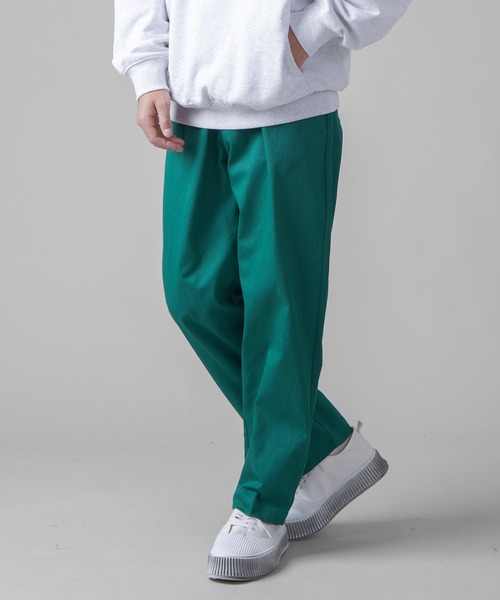 SPINNS（スピンズ）の「【5color】ビストロイージーシェフカラーパンツ（チノパンツ・メンズ・パープル/ロイヤルブルー/グリーン/レッド/イエロー・S/M/L）」の2枚目の写真