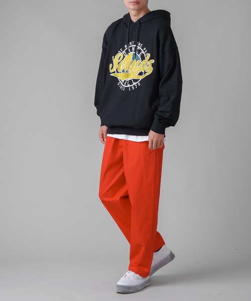 SPINNS（スピンズ）の「【5color】ビストロイージーシェフカラーパンツ（チノパンツ・メンズ・パープル/ロイヤルブルー/グリーン/レッド/イエロー・S/M/L）」の19枚目の写真