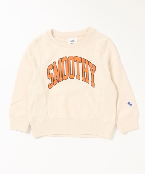 Smoothy（スムージー）の「Smoothy College sweatshirt / スムージー カレッジ トレーナー（スウェット・キッズ・ホワイト系その他/ヘザーグレー/ブラック・130/140/150/160/100/120/110）」の11枚目の写真