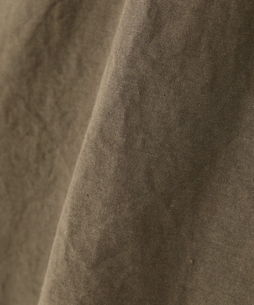 MHL.（エムエイチエル）の「OVERDYE MELANGE COTTON（シャツ/ブラウス・メンズ・ダークグリーン/ブラウン・SMALL/MEDIUM/LARGE）」の5枚目の写真