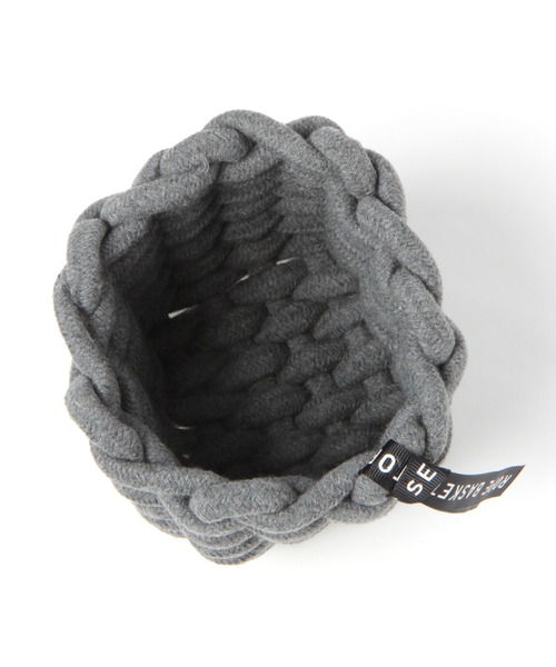 LAKOLE（ラコレ）の「モコモコロープコンテナ(S) / 235573（収納グッズ・レディース・ホワイト/グレー/ブラウン・FREE）」の6枚目の写真