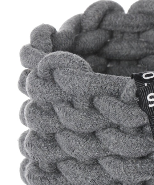 LAKOLE（ラコレ）の「モコモコロープコンテナ(S) / 235573（収納グッズ・レディース・ホワイト/グレー/ブラウン・FREE）」の9枚目の写真