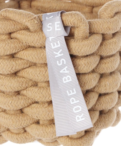 LAKOLE（ラコレ）の「モコモコロープコンテナ(S) / 235573（収納グッズ・レディース・ホワイト/グレー/ブラウン・FREE）」の13枚目の写真