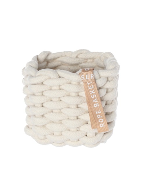 LAKOLE（ラコレ）の「モコモコロープコンテナ(S) / 235573（収納グッズ・レディース・ホワイト/グレー/ブラウン・FREE）」の15枚目の写真