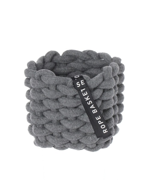 LAKOLE（ラコレ）の「モコモコロープコンテナ(S) / 235573（収納グッズ・レディース・ホワイト/グレー/ブラウン・FREE）」の17枚目の写真